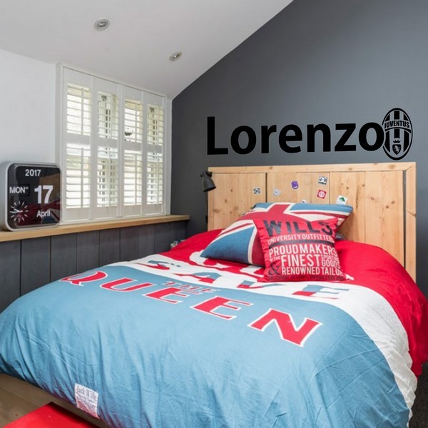 Exemple de stickers muraux: Lorenzo Juventus